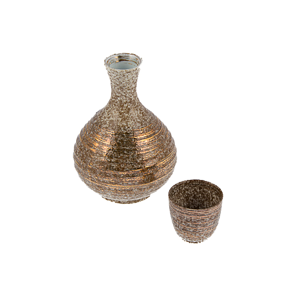 Touetsugama - Keramik Sake Becher | Handgemachtes Geschirr aus Japan