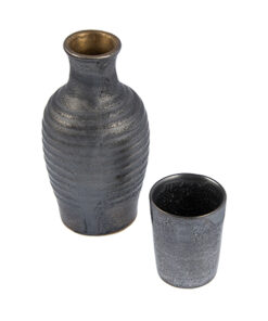 Touetsugama - Keramik Sake Becher | Handgemachtes Geschirr aus Japan