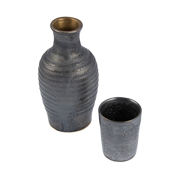 Touetsugama - Keramik Sake Becher | Handgemachtes Geschirr aus Japan