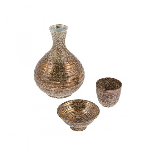 Touetsugama - Ceramic Sake Flask | Handcrafted Japanese Tableware