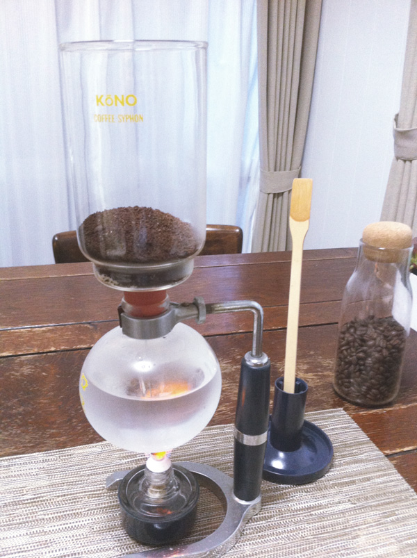 siphon coffee maker